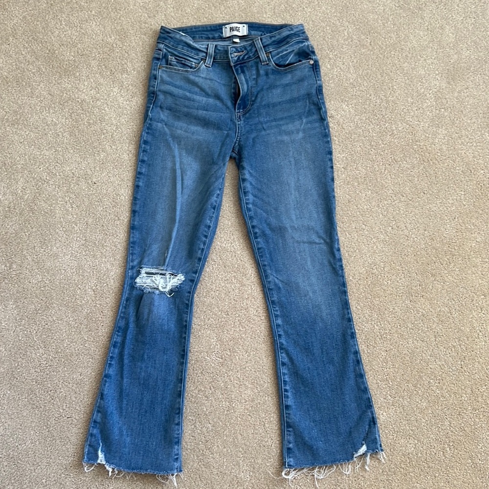 Paige Cropped Jeans